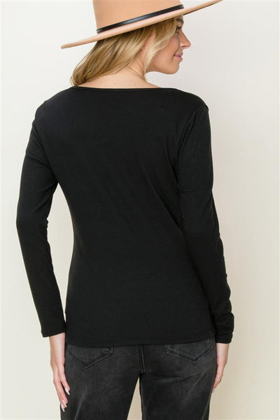 Sasha Scoop Neck Top