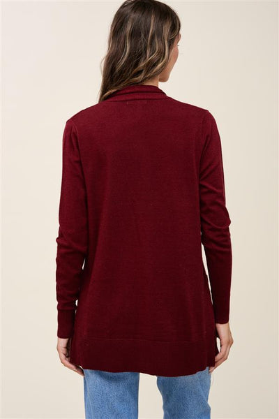 Sarah Cardigan - Burgundy