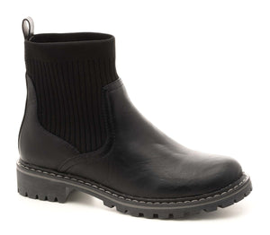 Cabin Fever Sweater Top Boots - Black