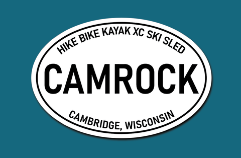 CamRock Trails Vinyl Sticker