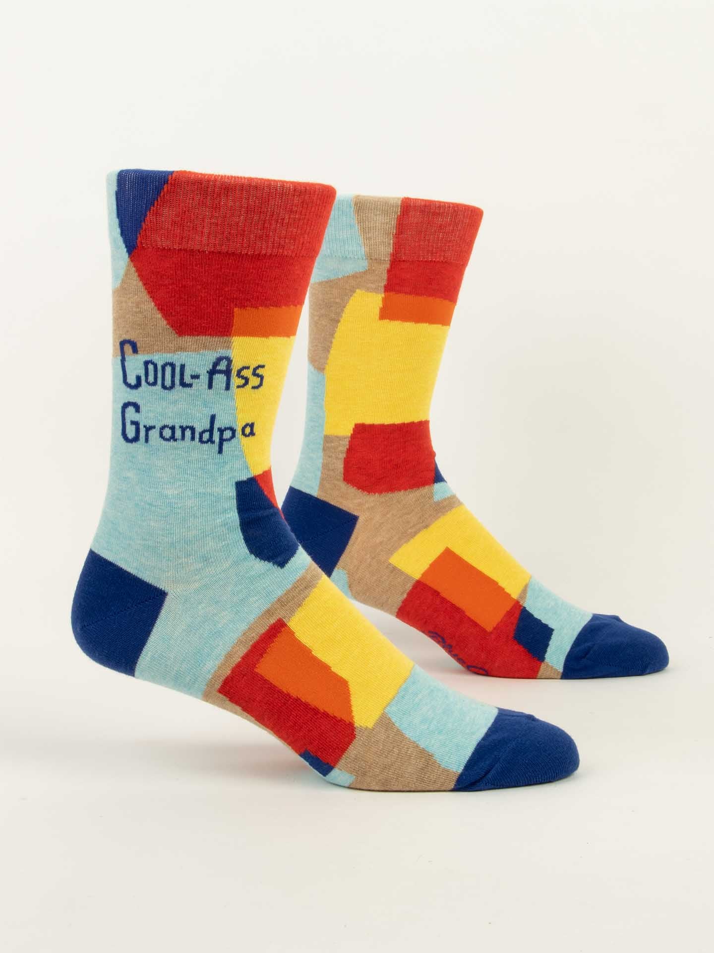 Cool Ass Grandpa - Men's Crew Socks