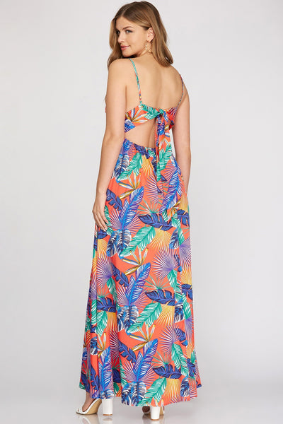 Crochet Top Maxi Dress