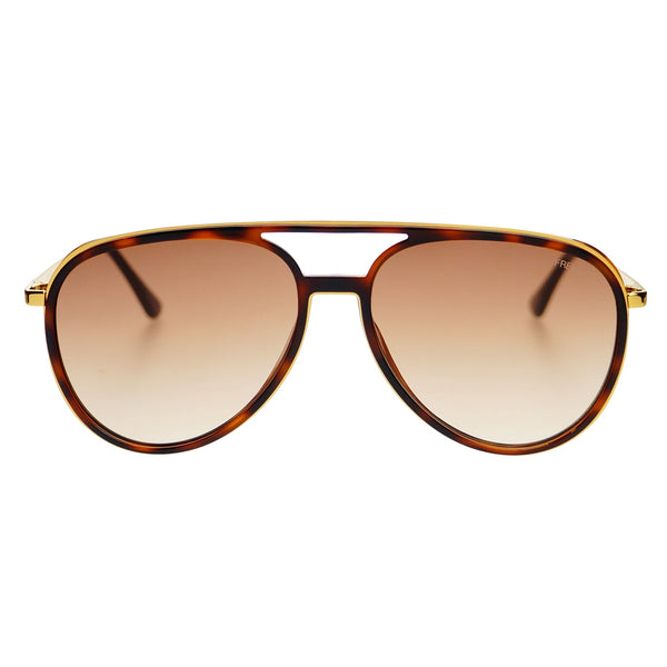 Gold Outlined Aviator Sunglasses