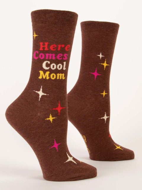Here Comes Cool Mom - Women's Crew Socks