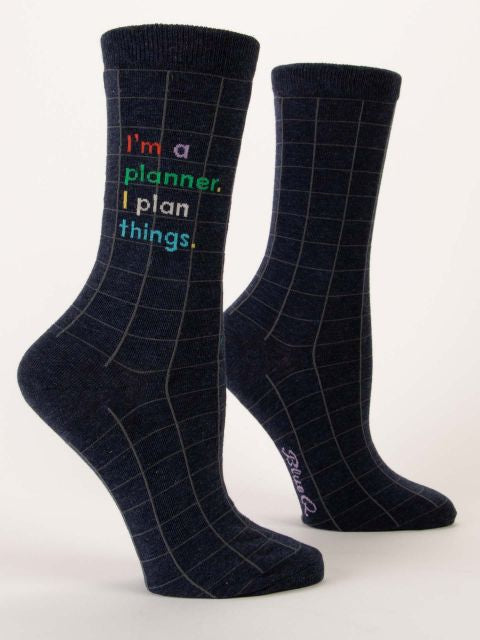 I'm a Planner - Women's Crew Socks