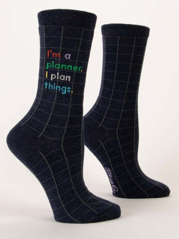 I'm a Planner - Women's Crew Socks