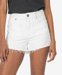 Kut - Jane High Rise Shorts (White)