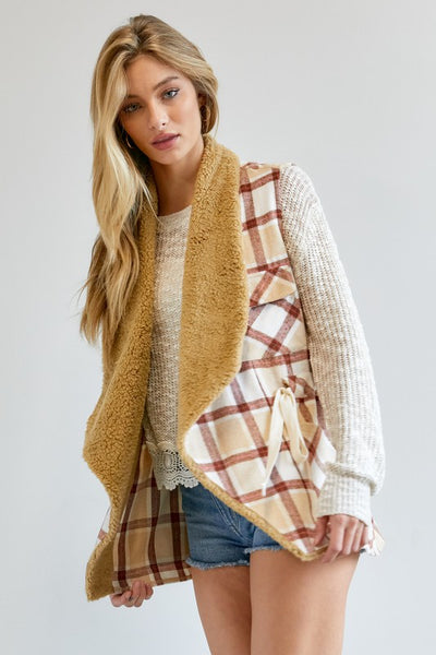 Piper Plaid Vest