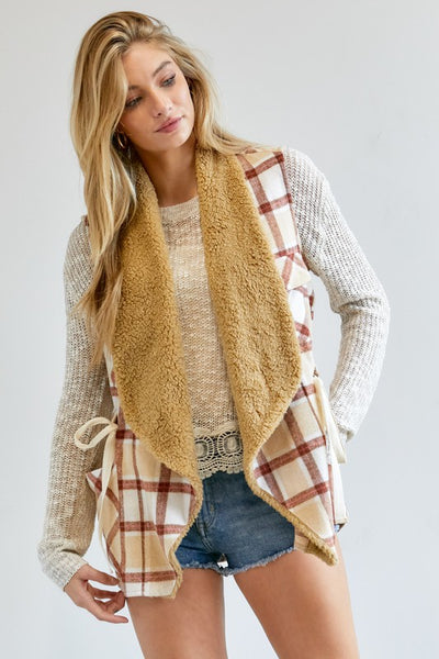 Piper Plaid Vest