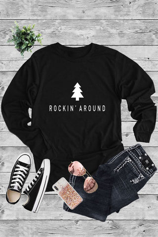 Rockin' Around (the Christmas Tree) Graphic Tee