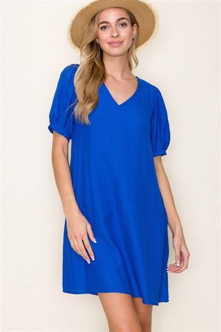 Ava Dress - Royal Blue