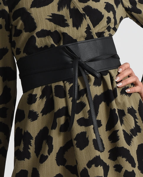 Tie Waist Belt - Black