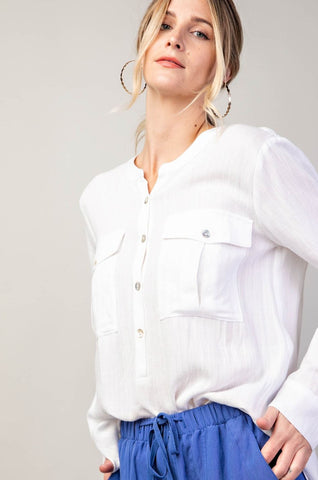White Button Down