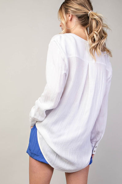 White Button Down