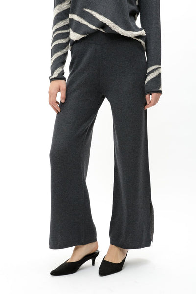 Wide Leg Sweater Pants
